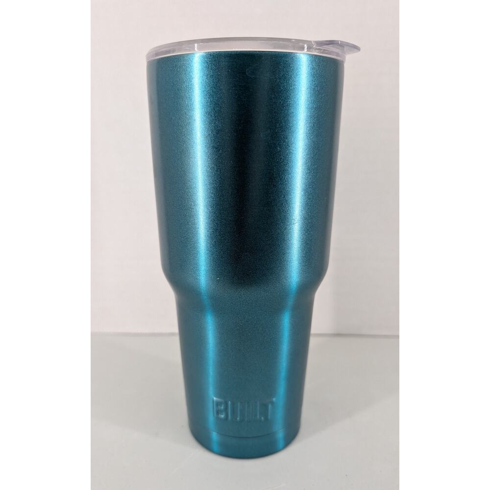 Built Double Wall Stainless Steel Vacuum Insulated Tumbler 30 oz Turquoise